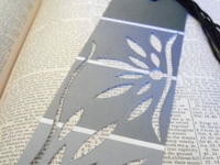 instructables SNLouise Paper Cut Bookmark